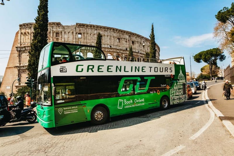 Rome:Hop-On Hop-Off Panoramic Open Bus Ticket 3 Circuits x 1 - Where You Start: Piazza dei Cinquecento and Picking the Right First Hop