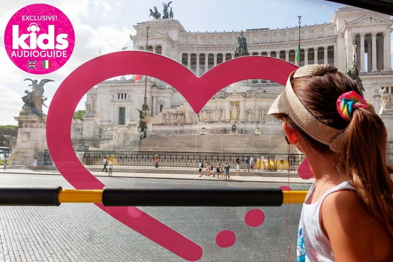 Rome: Hop-on Hop-off Sightseeing Bus Tour with Audioguide - Audio guide in 12 languages: how to use it well