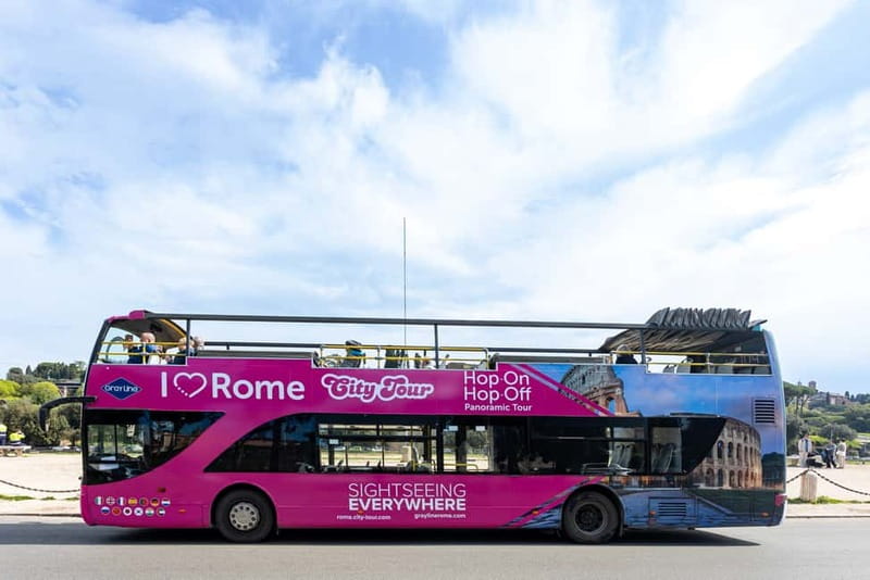 Rome: Hop-on Hop-off Sightseeing Bus Tour with Audioguide - Stop 5: Piazza Venezia and the Roman Forum area