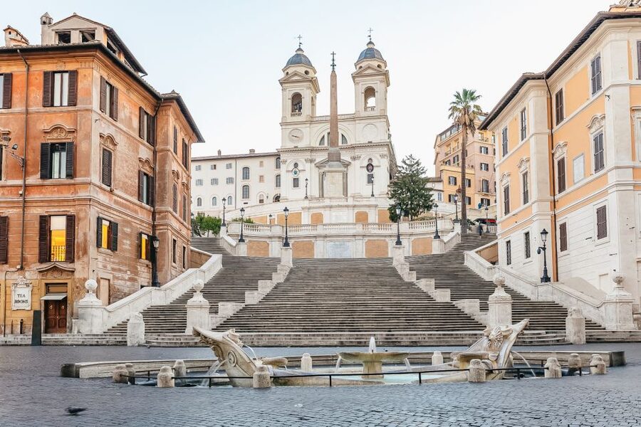 Rome: Hop-on Hop-off Sightseeing Bus Tour with Audioguide - Stop 7: Spanish Steps and shopping area
