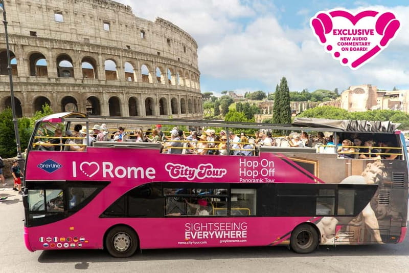 Rome: Hop-on Hop-off Sightseeing Bus Tour with Audioguide - How the hop-on hop-off system really works