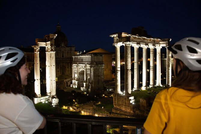 Rome in the Evening Cannondale EBike Tour with optional Dinner - The 13 iconic stops, from the Colosseum lights to Via dei Fori Imperiali