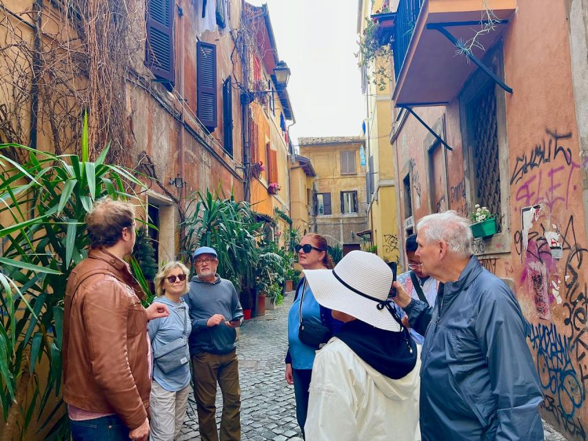 Rome: Jewish Ghetto and Trastevere Tour - Trastevere lanes and Santa Maria in Trastevere: the city’s older everyday feel