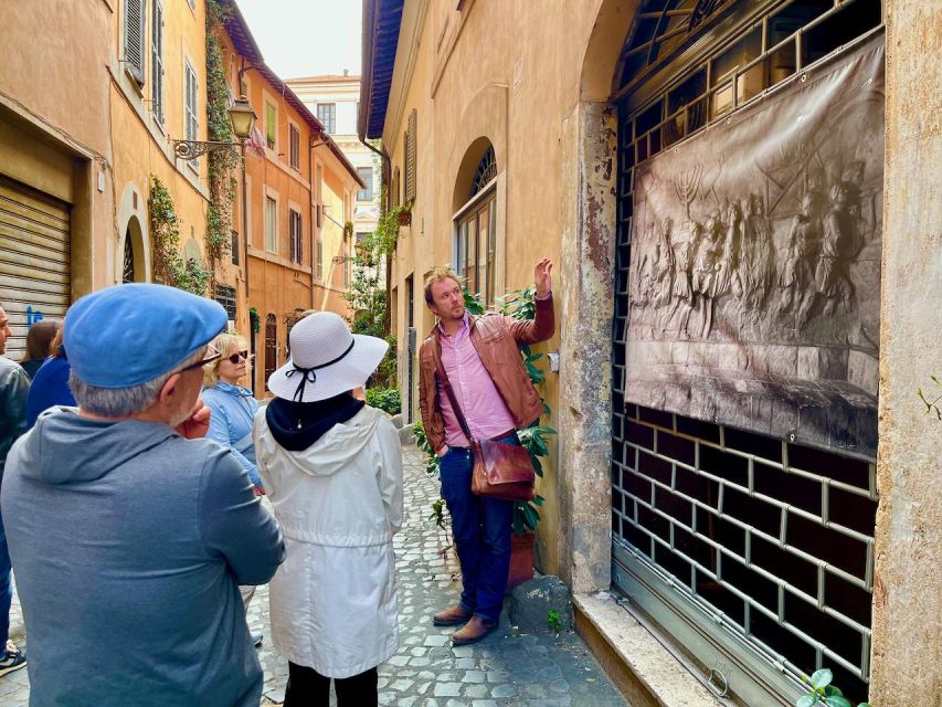 Rome: Jewish Ghetto and Trastevere Tour - What’s included, what’s not, and how to plan your own food