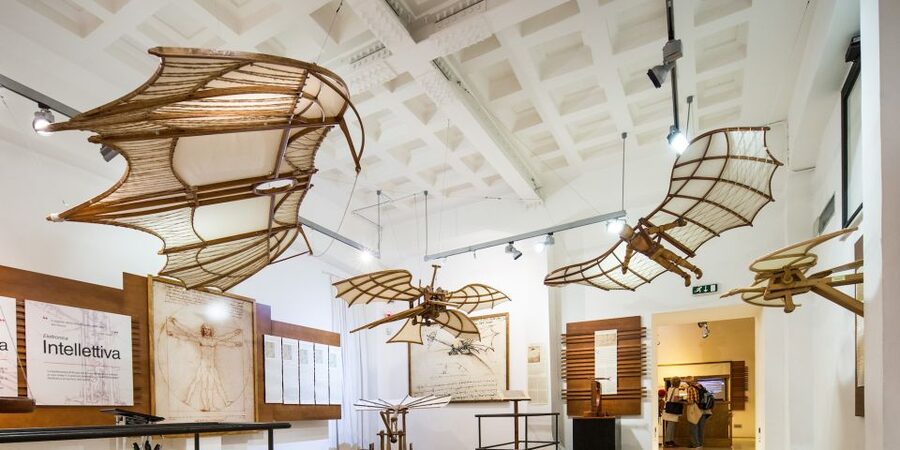 Rome: Leonardo da Vinci Exhibition Entrance Ticket - Four Sections of Inventor Thinking, Not Just Art