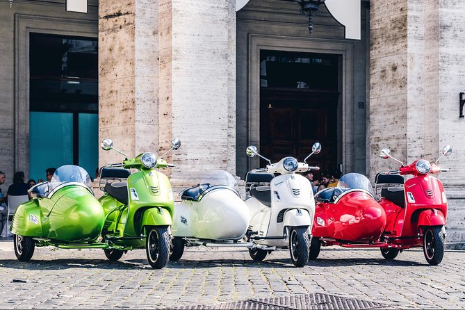Rome Morning Vespa Sidecar Tour in Rome with Cappuccino - Breakfast at Piazza della Repubblica: Cappuccino First, City Second