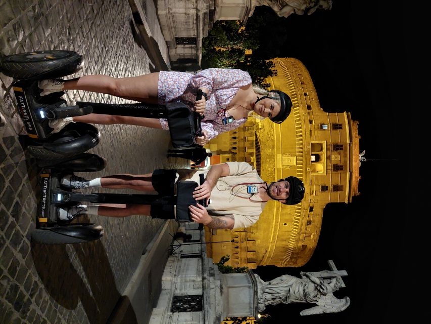 Rome: Night Segway Tour - Largo di Torre Argentina, a Quick Stop That Sets the Tone