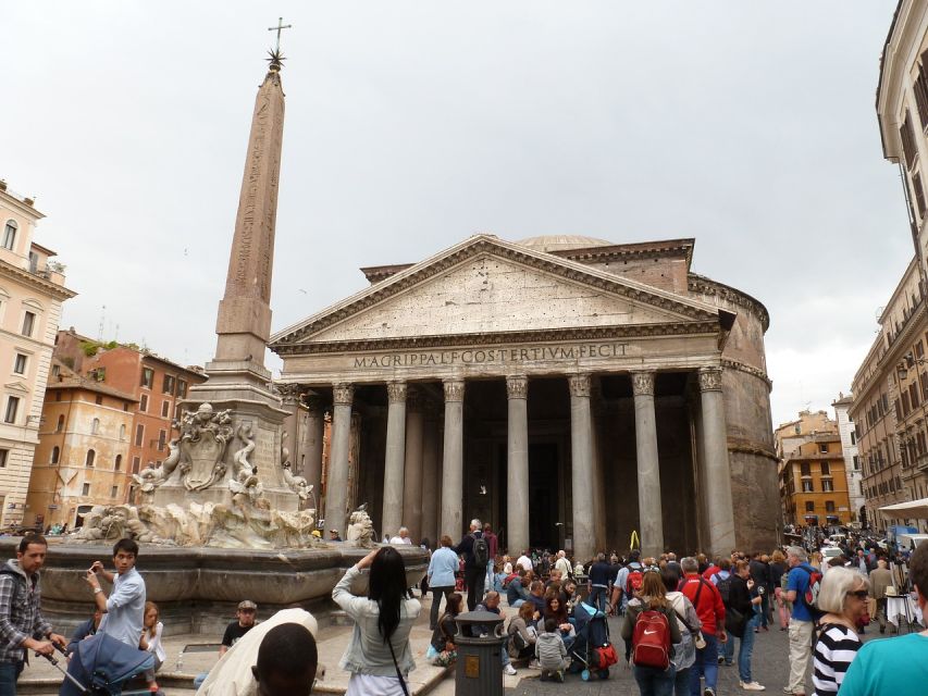 Rome: Pantheon Guided Tour with Entry Ticket and Headsets - Skip-the-line entry, headsets, and the small-group feel