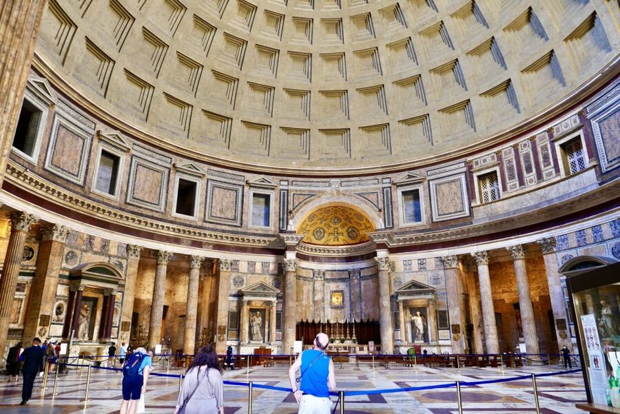 Rome: Pantheon Small Group Tour and Skip-the-Line Ticket - Inside the Pantheon: Dome, Columns, and the Marble You Can Feel