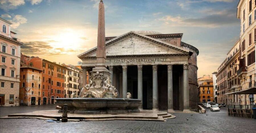 Rome: Pantheon Timeless Marvel Guided Tour with Entry Ticket - Inside the church: oculus light, golden stars, and what to look for