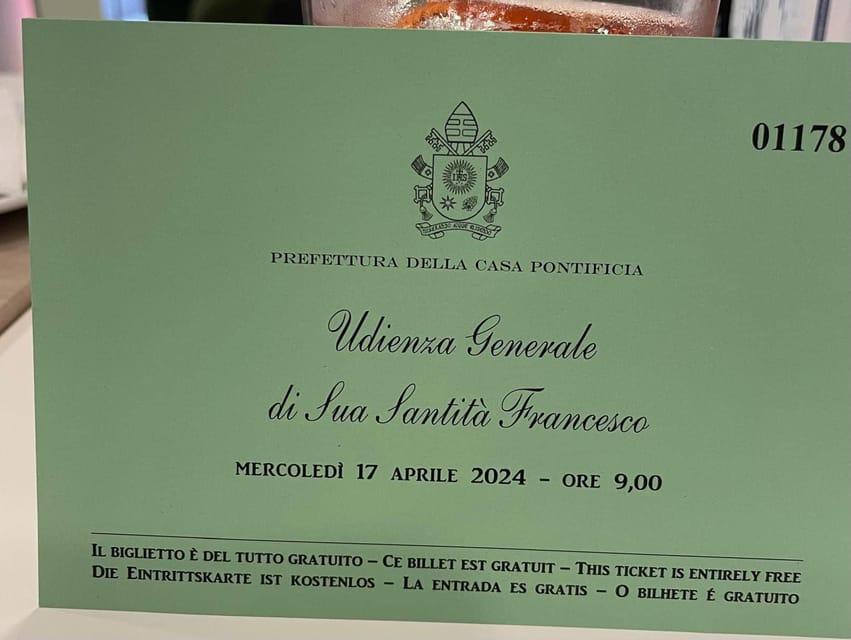 Rome: Papal Audience Tour With Reserved Access - Price and value: why $43 can feel like a bargain