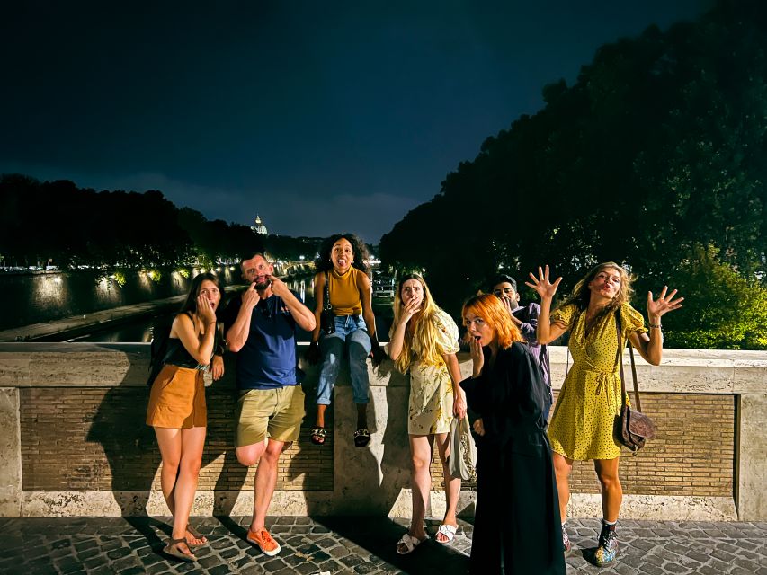 Rome: Paranormal Night Walking Tour & Secret Backstreets - Chiesa di Santa Maria dell’Orazione e morte, the bones stop