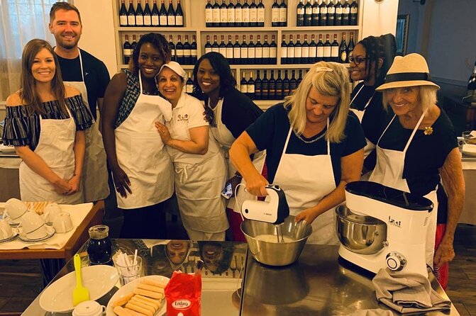 Rome Pasta and Tiramisu Class: Ravioli, Fettuccine & Fine Wine 5<em> – Key things to know before you book’ /></p>
<ul>
<li><strong>Max 12 people</strong> means more attention from the instructor while you work.</li>
<li><strong>Three time slots</strong> make it easier to fit into a busy Rome day.</li>
<li><strong>Ravioli and fettuccine</strong> plus <strong>tiramisu</strong> gives you both a pasta skill and a dessert win.</li>
<li><strong>Free-flowing DOCG fine wine</strong> and Prosecco keep the class lively while you cook.</li>
<li><strong>Recipes to take home</strong> help you recreate what you learned in your own kitchen.</li>
<li><strong>Lunch, snacks, and drinks included</strong> makes this feel like a meal, not just a demo.</li>
</ul>
<h2 id="a-small-group-pasta-kitchen-near-the-vatican">A small-group pasta kitchen near the Vatican</h2>
<p><img width="669" height="446" decoding="async" src=