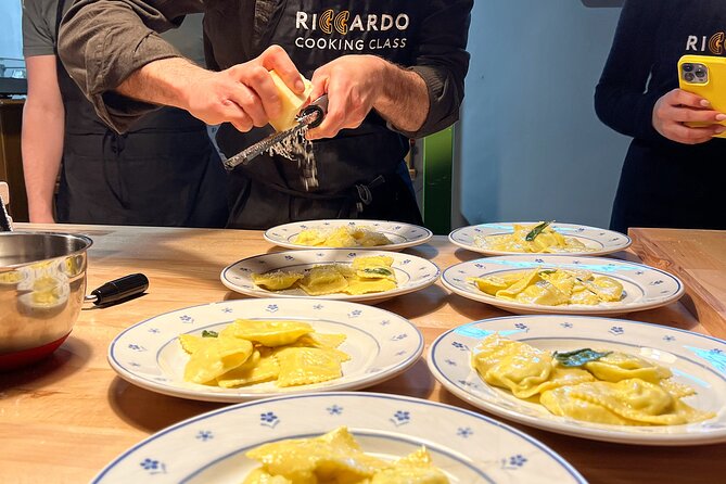 Rome Pasta Making Class with Italian Sauces and Wine Included - The Roman meal part: cheese tasting, wine, coffee, and eating together