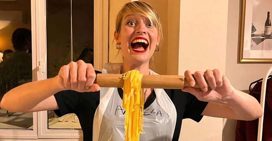 Rome: Pasta Making Class with Wine, Limoncello, and Dessert - The real rhythm of pasta making: dough first, then rolling, then sauce timing