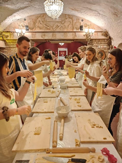 Rome: Pasta & Tiramisu Cooking Class near the Spanish Steps - Making fresh pasta by hand, not by magic