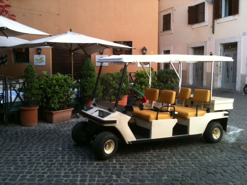 Rome: Private Customizable 3-Hour Golf Cart City Tour - Key highlights worth your attention