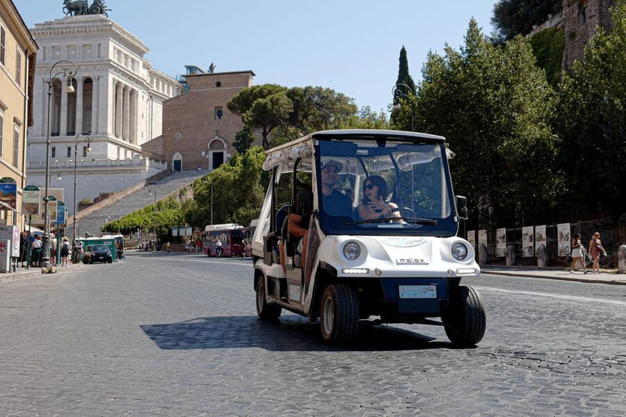Rome: Private Customizable 3-Hour Golf Cart City Tour - How This Rome Golf Cart Tour Really Feels