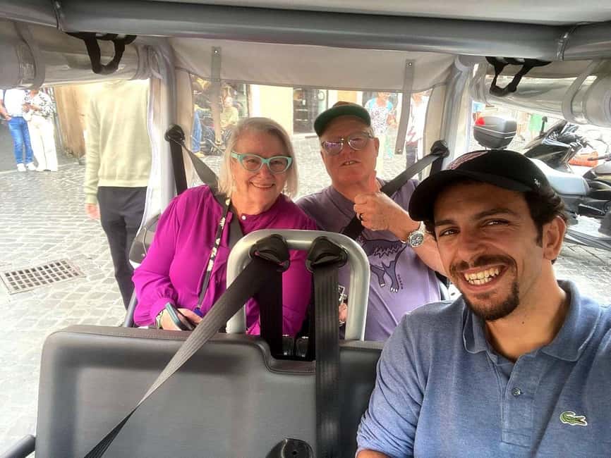 Rome: Private Golf Cart tour with a Local Guide - Why a 100% electric golf cart works so well in Rome