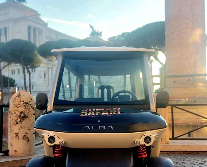 Rome: Private Golf Cart tour with a Local Guide - Roman Forum and Rione Monti: set the stage early