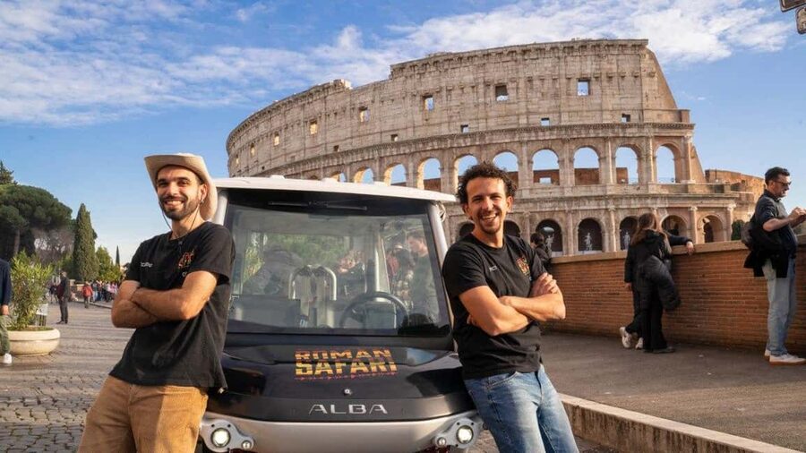 Rome: Private Golf Cart tour with a Local Guide - Altar of the Fatherland pass-by: quick impact, big scale