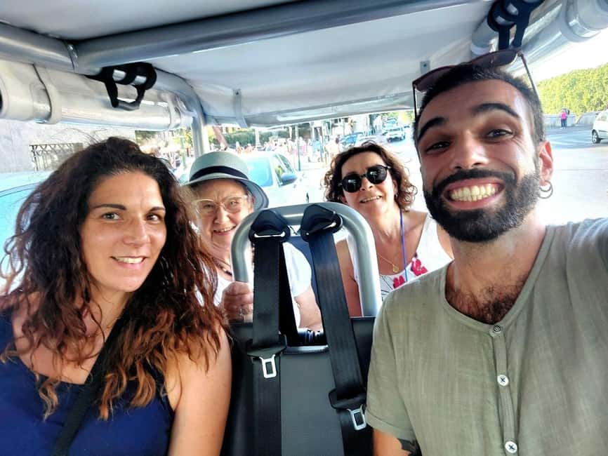 Rome: Private Golf Cart tour with a Local Guide - Santa Maria Maggiore, Piazza Navona, and SantIgnazio close out the route