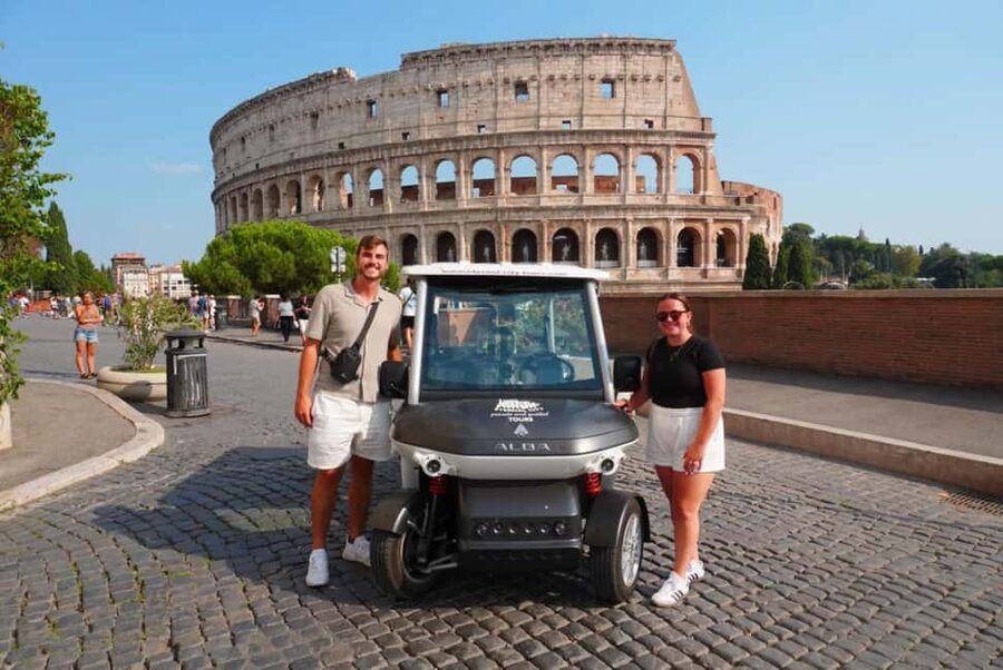 Rome: Private Golf Cart Tour with Artisanal Gelato Tasting - Why Rome feels easier in an electric golf cart