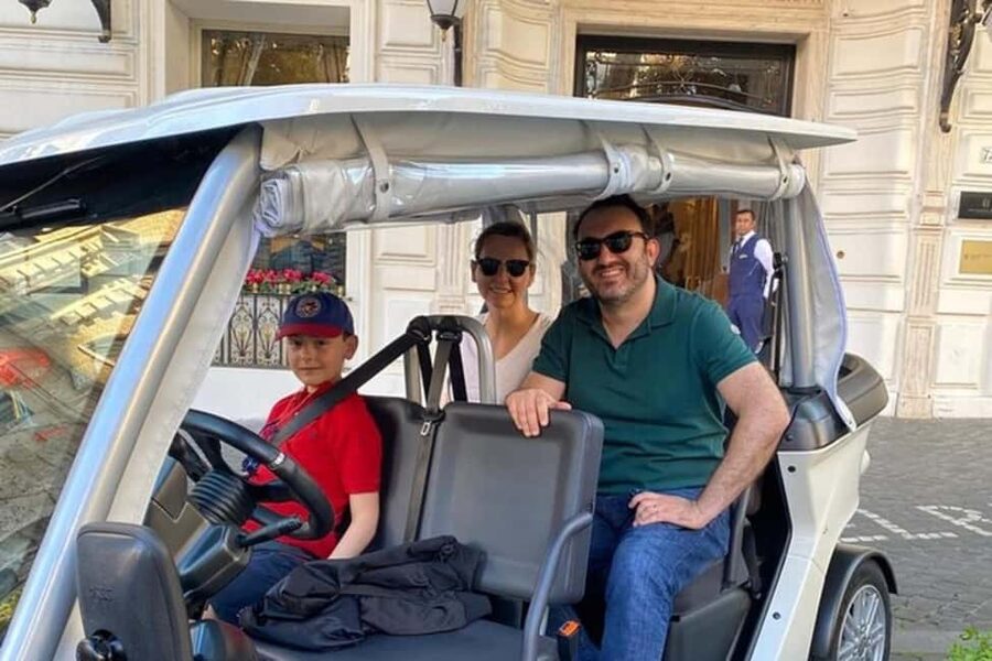 Rome: Private Golf Cart Tour with Artisanal Gelato Tasting - Spanish Steps, Trevi Fountain, and the photo-stop rhythm