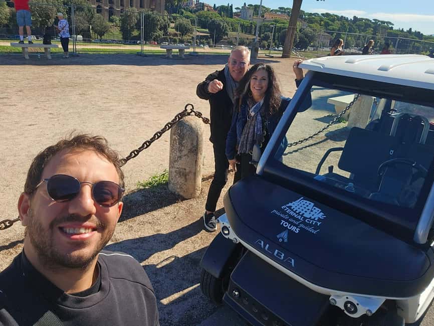 Rome: Private Golf Cart Tour with Artisanal Gelato - Hotel Pickup in Central Rome, Plus Route Customization That Matters