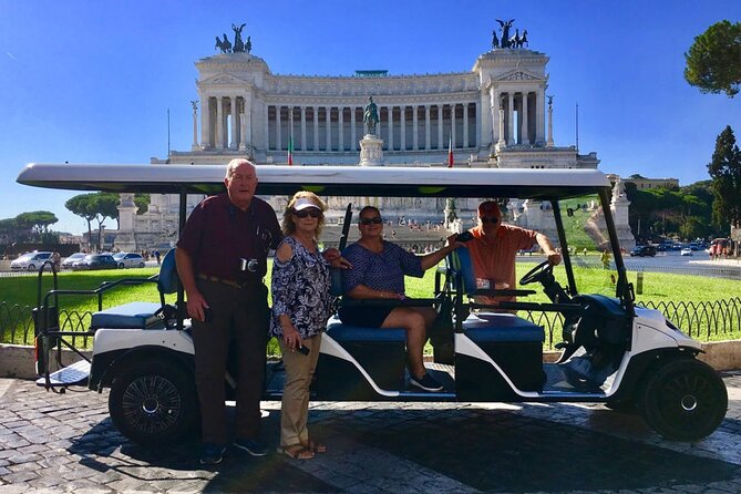 Rome: Private/Group 4 Hours Golf Cart SightseeingTour - Trevi Fountain: 30 minutes to get your photos done