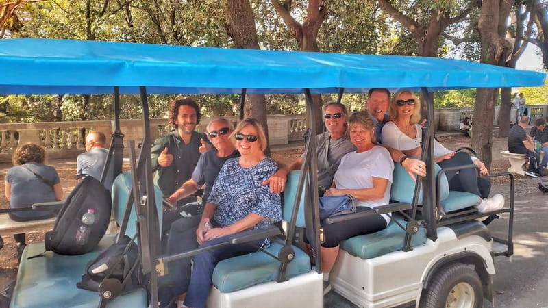 Rome: Private Guided Golf Cart Tour with Gelato or Wine - The Colosseum, Trevi Fountain, and Pantheon Loop, Outside Views Done Right