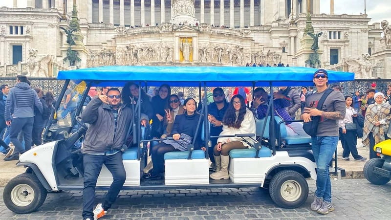 Rome: Private Guided Golf Cart Tour with Gelato or Wine - Orange Garden and Aventine Hill: Where Rome Gets Quieter