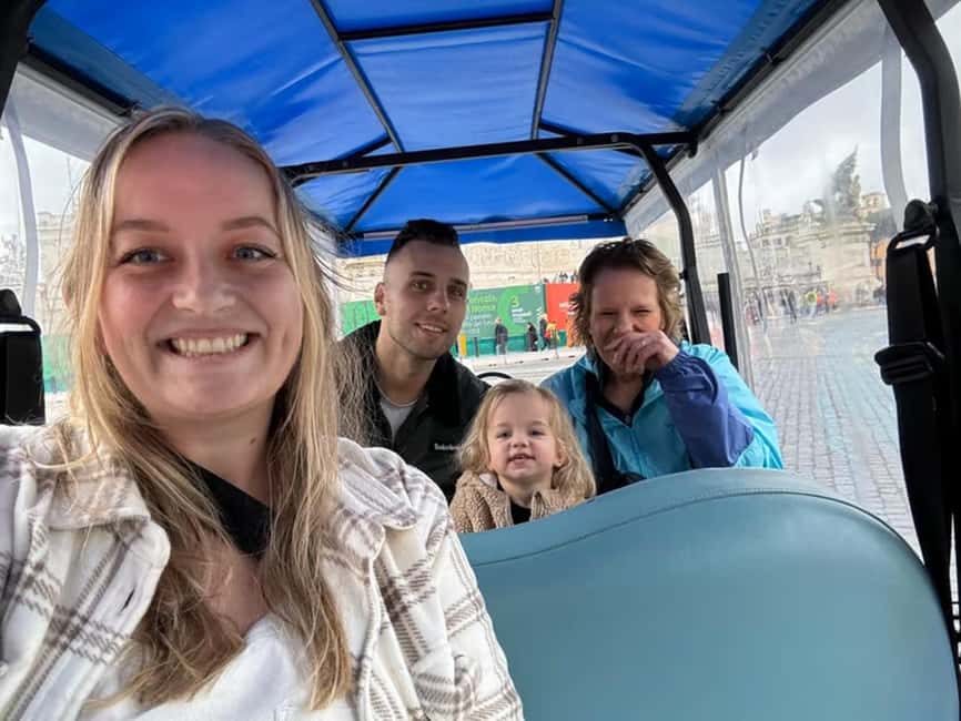 Rome: Private Guided Golf Cart Tour with Gelato or Wine - Gelato or Wine: The Tasting Moment That Makes It Feel Like Rome