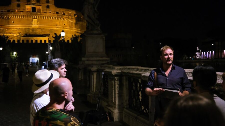 Rome: Small Group Rome's Dark Side - Ghosts & Legends Tour - Postcard Rome Steps Aside for the Dark Side