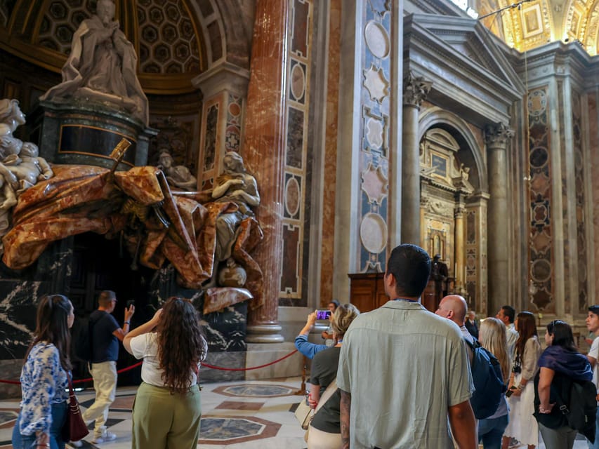Rome: St. Peter's Basilica, La Pietà, Papal Tombs and Dome - Vatican security and dress rules, no drama, just prep