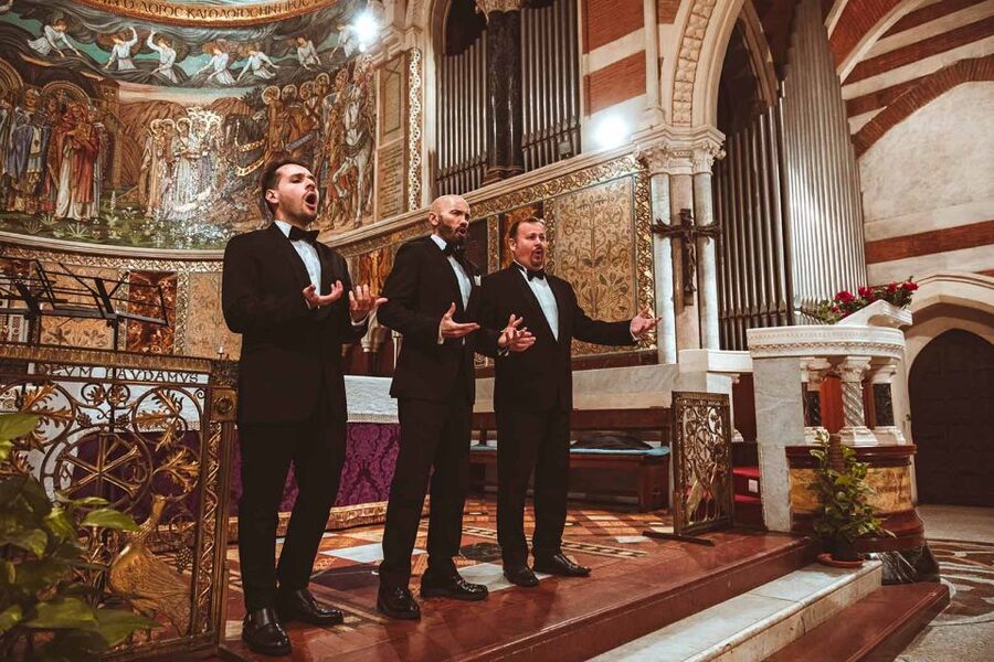 Rome: The Three Tenors at St. Paul's Church Concert Ticket - St. Paul’s Within the Walls sets the tone for a “real Rome” concert