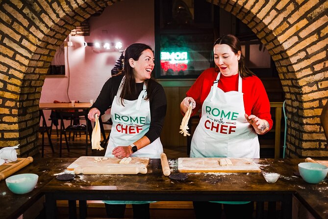 Rome Tipsy Cooking Class: Make Pasta and Mix 3 Spritz Cocktails - Key points before you go