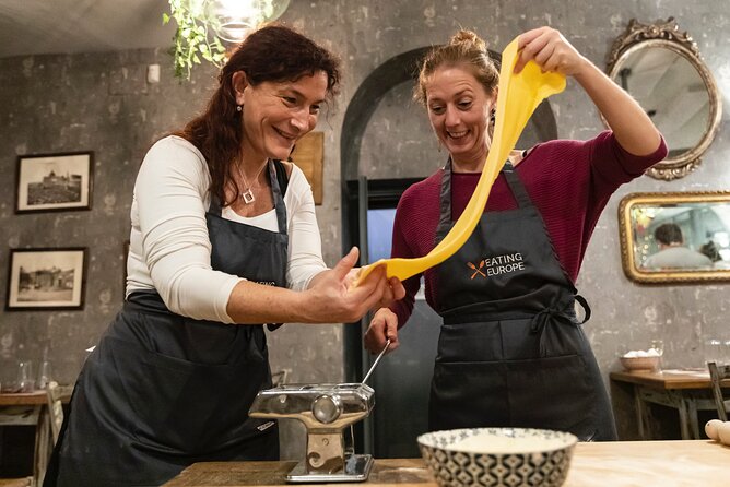 Rome Trastevere Pasta Making Class with Eating Europe - Small group cap of 12: why your hands-on pasta time feels personal