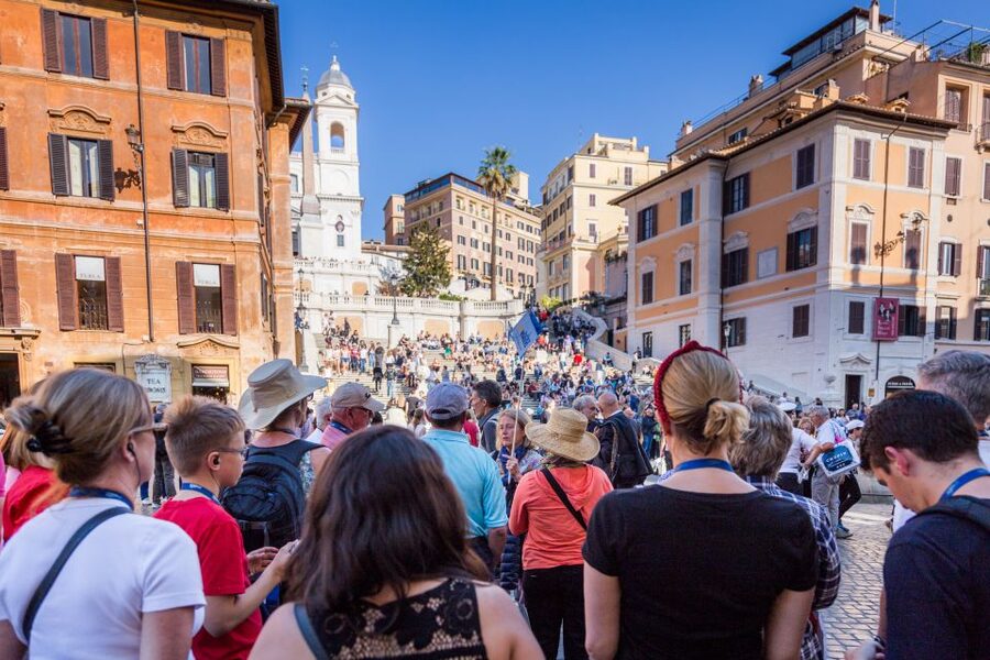 Rome: Trevi Fountain, Spanish Steps & Pantheon Walking Tour - Spanish Steps: Where Atmosphere Beats Speed