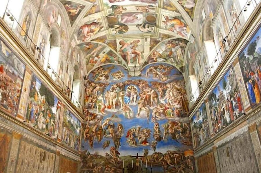 Rome: Vatican Evening Tour with Sistine Chapel and Museums - The guided path through the Vatican Museums highlights