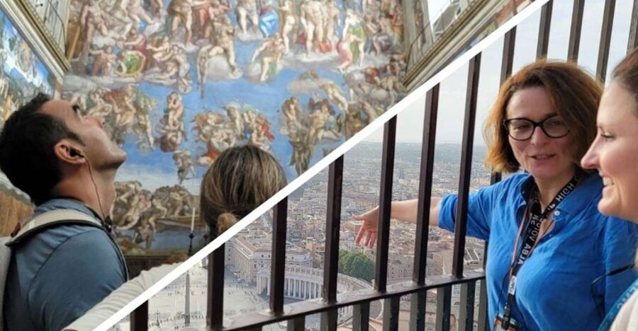 Rome: Vatican Museums & St. Peter's Basilica with Dome Climb - Sistine Chapel etiquette and what to look for without needing a lecture