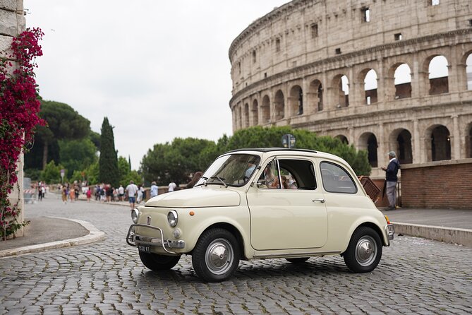 Rome Vintage Fiat 500 car Tour With Photographer - Stop 2: Fontana dell’Acqua Paola (Fontanone) for Baroque Drama