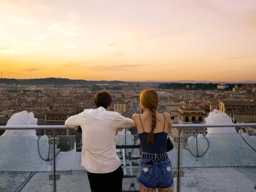 Rome: Vittoriano with Rooftop & Palazzo Venezia Hosted Entry - Vittoriano: What You’ll See Up Close at Altare della Patria