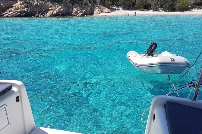 Sailing ship from Porto San Paolo (S.Teodoro-Olbia) to Tavolara, Molara - Stop 2: Tavolara beach time for aperitif and lunch