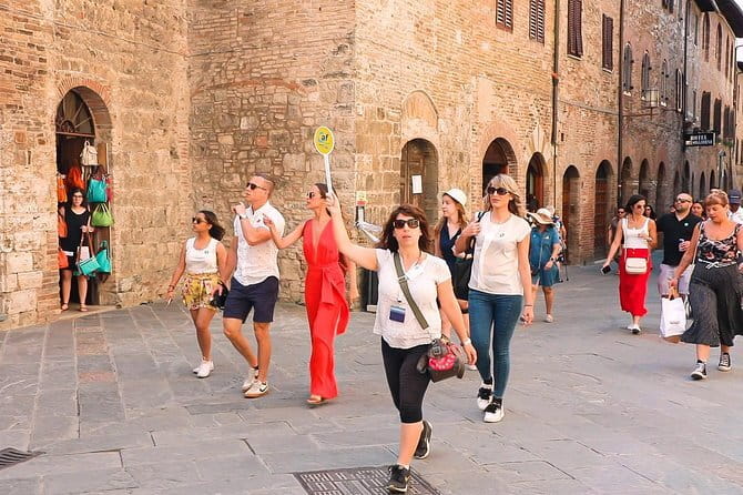 San Gimignano, Siena, Monteriggioni, Chianti Day Trip with Lunch & Wine Tasting - Walking Pace, Group Size, and How to Stay Comfortable