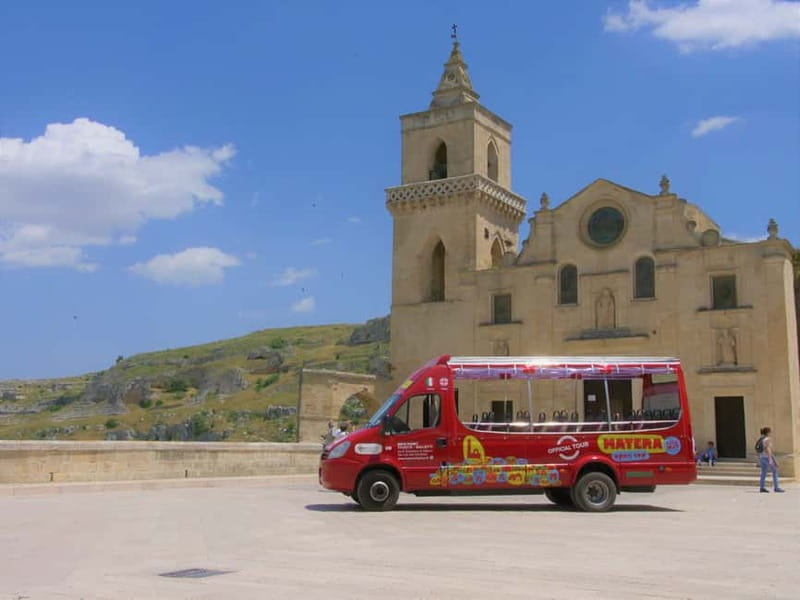 Sassi of Matera: Eco-Bus Open Top Tour - Sliding into the Sassi on Via Madonna delle Virtù
