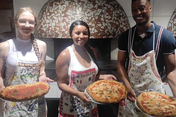 Semi-Private Pizza Making Experience in Naples with Drink - Wood-burning oven cooking: fast, hot, and very Naples