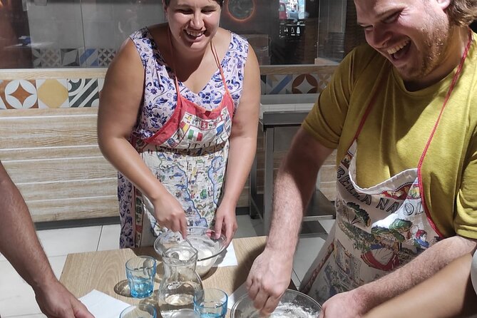 Semi-Private Pizza Making Experience in Naples with Drink - The drink included, plus the small-group advantage