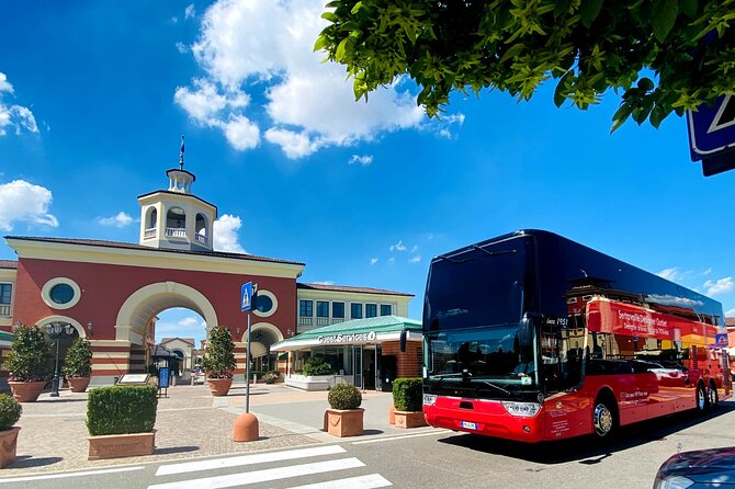 Serravalle Outlet Shopping Mall Shuttle Bus - Return ticket - Shopping value that makes the coach price make sense