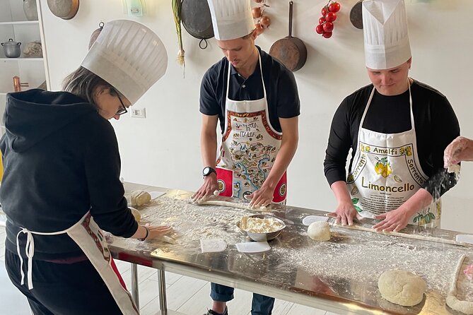 Shared Cooking Class with Fresh Garden Ingredients in Sorrento - The panoramic walk toward the beach kitchen